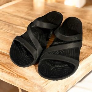 CROCS Black Women's Sandals